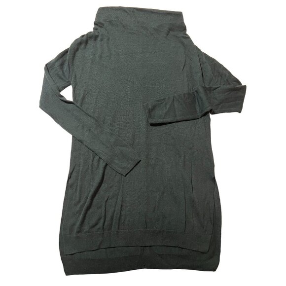 Trouve Nordstrom Teal Thin Knit Angora Sweater Women's Size Small Excellent very - Picture 6 of 6